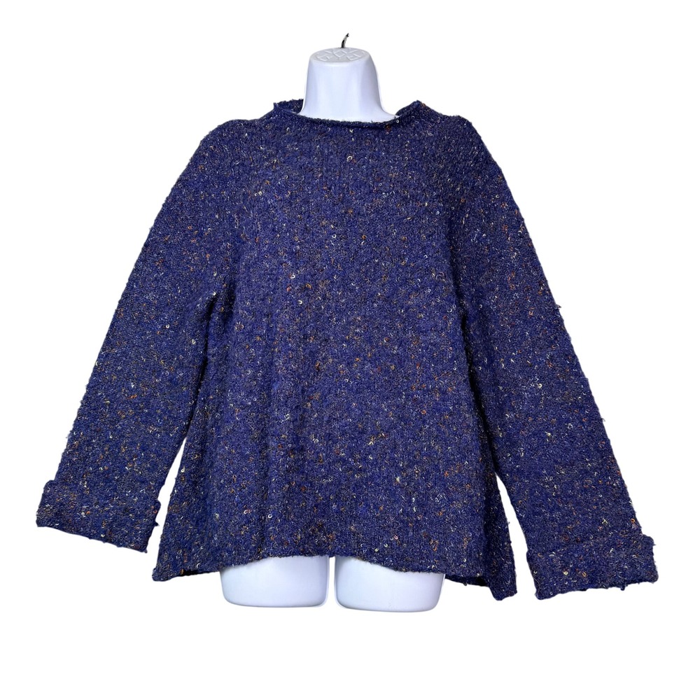 Habitat‎ Clothes To Live In Wool Blend Pullover Sweater Wmns L Lagenlook  Arthoe